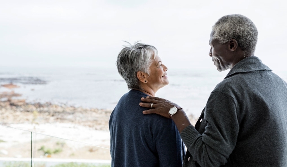 Couple at the shore